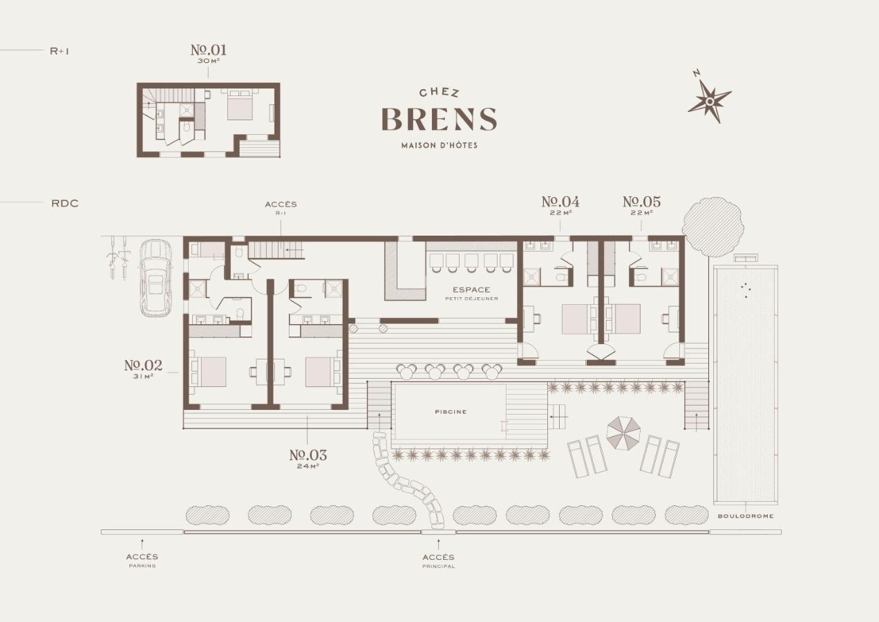Chez Brens - Maison D'Hotes A La Hume Gujan-Mestras Eksteriør billede
